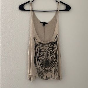 Tiger tank top